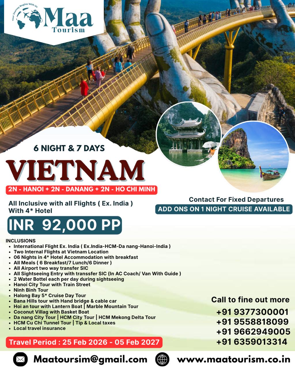 Kerala holiday package - backwaters and nature